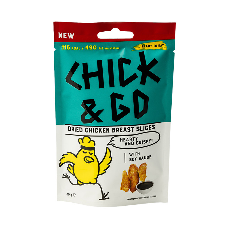 Vistas gaļas uzkoda CHICK&Go, 30 g, dažādi veidi