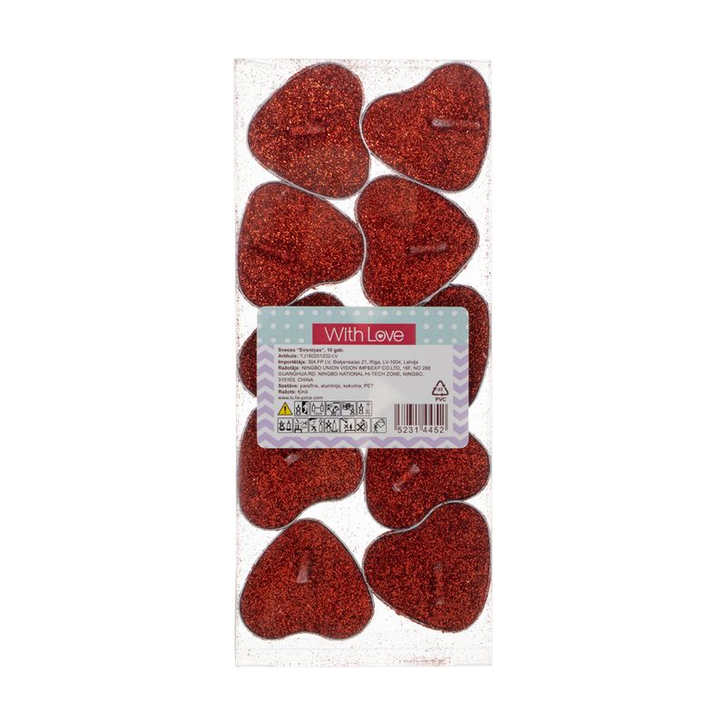 Tējas svecītes, 10 gab.