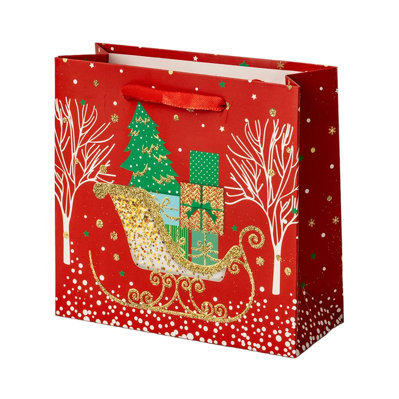 Dāvanu maisiņš, 14.5x15x6cm