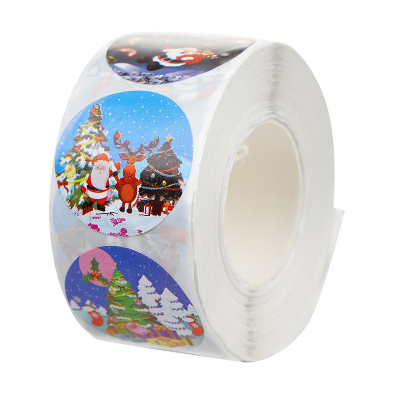 Ziemassvētku uzlīmes, 2.7x5.5 cm