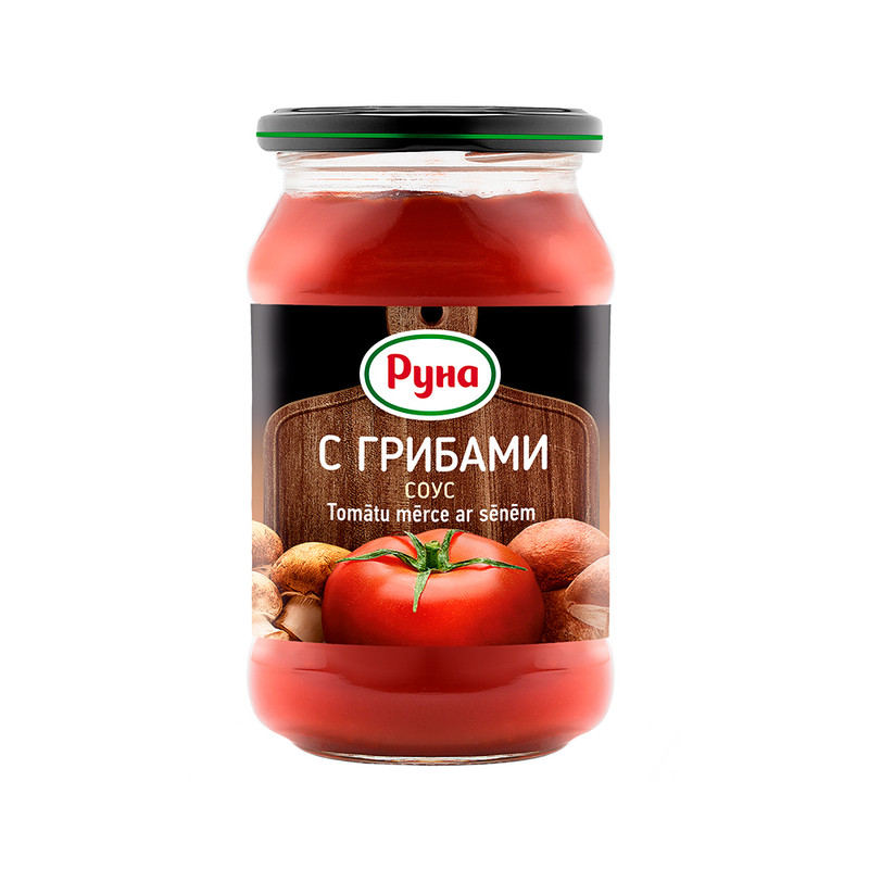 Tomātu mērce Runa, 485 g, dažādi veidi