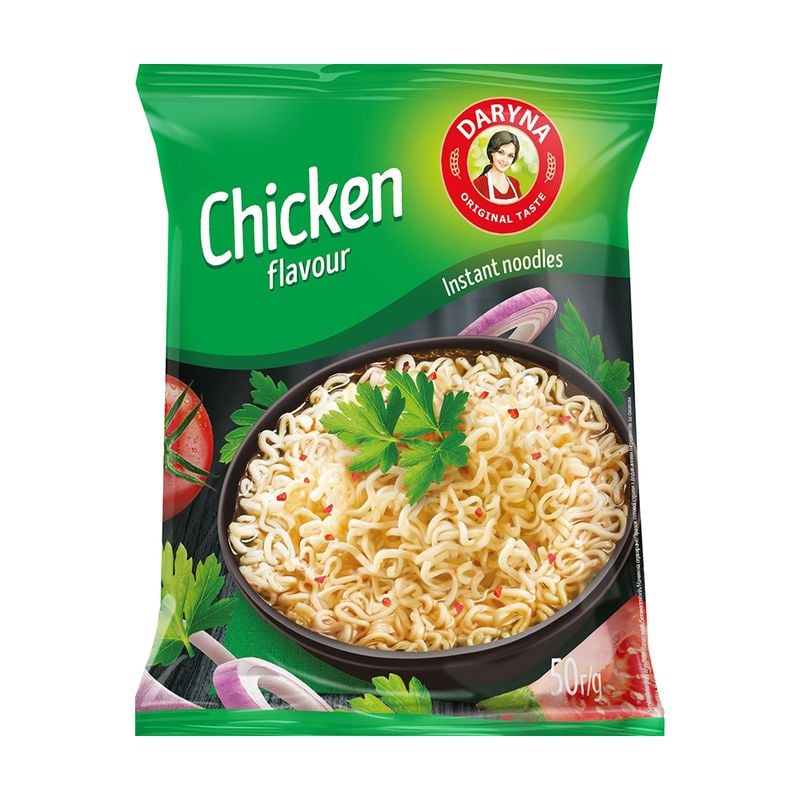Ātri pagatavojamas nūdeles Daryna, 50 g, dažādas garšas