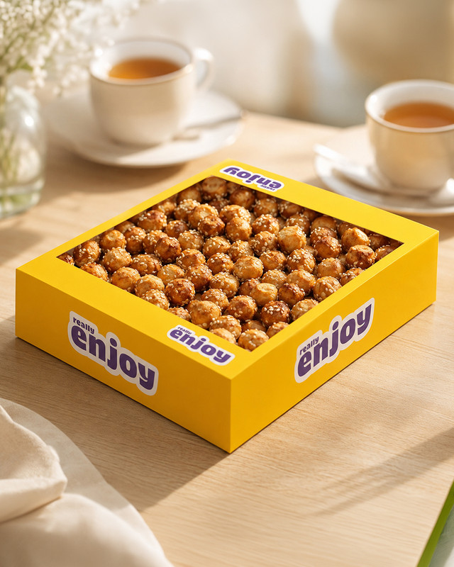Cepumi ar sezama sēklām Really ENJOY, 130 g