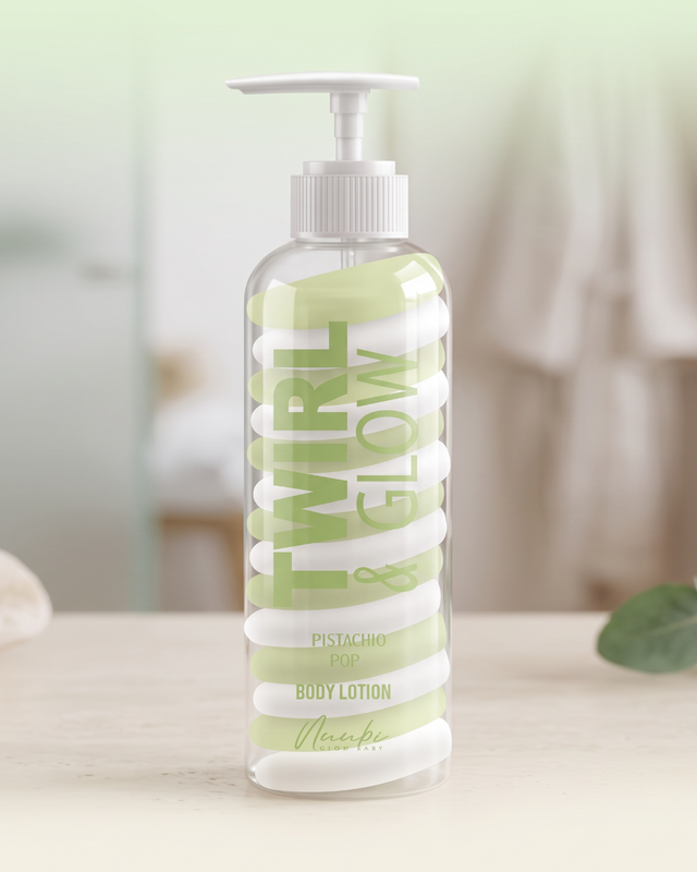 Ķermeņa losjons Nuubi Twirl & Glow, dažādi veidi, 180 ml