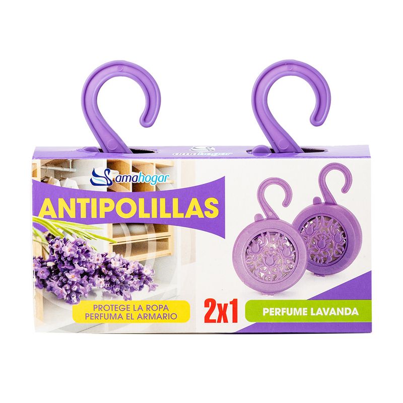Pretkožu skapju atsvaidzinatājs Lavanda, 2gab.