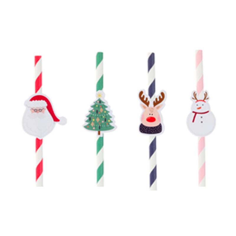 Papīra kokteiļu salmiņi