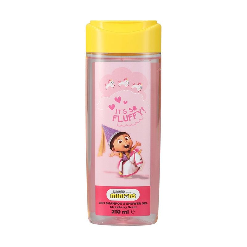 Bērnu šampūns-dušas želeja Minions divi vienā, 210 ml