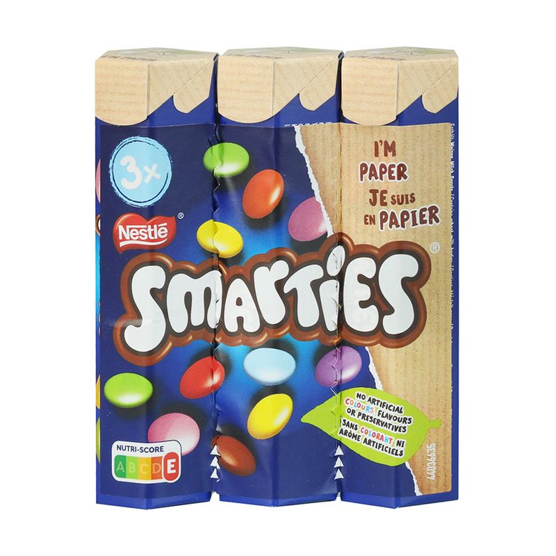 Šokolādes konfektes Nestlé Smarties, 3x34 g