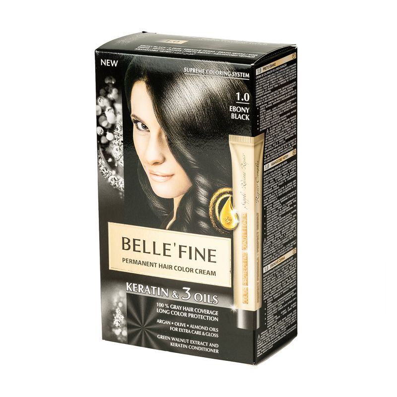 Matu krēmkrāsa Belle Fine, 30 ml, dažādi veidi