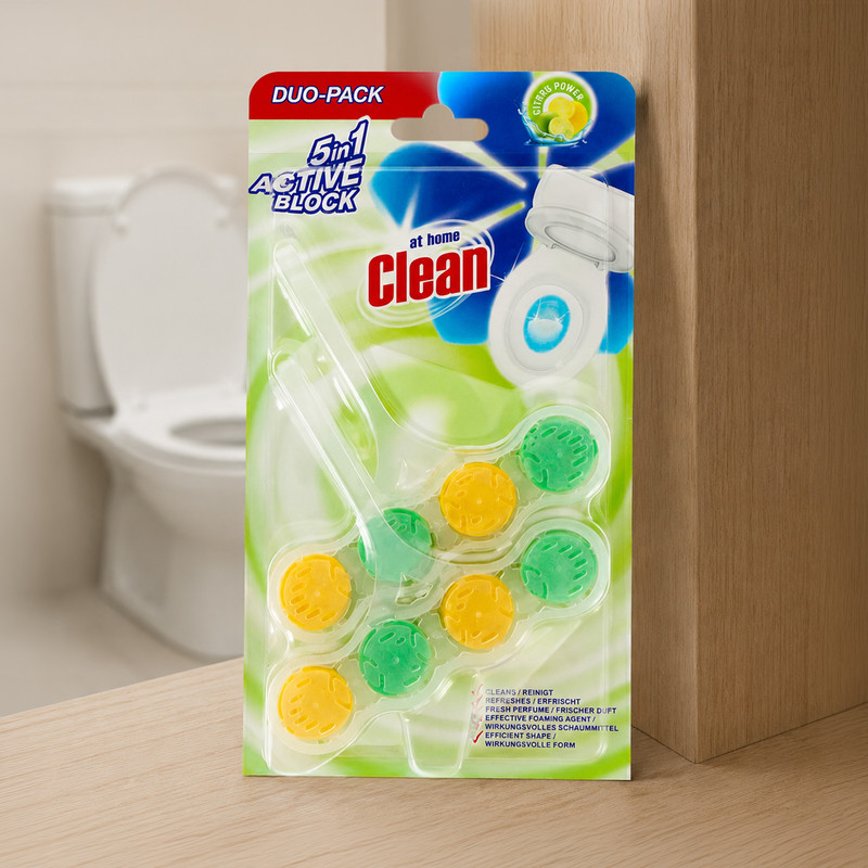 Tualetes bloks At Home Clean, 2x45 g, dažādi veidi
