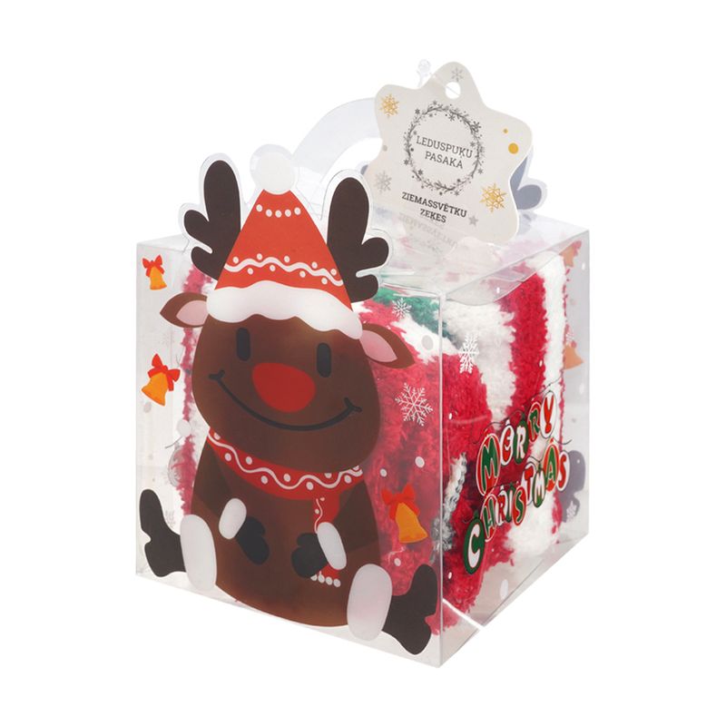 Ziemassvētku dāvana, zeķes, 1 pāris, dažādi veidi