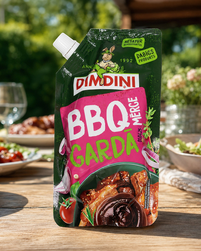 DIMDIŅU BBQ gardā mērce, 250 g