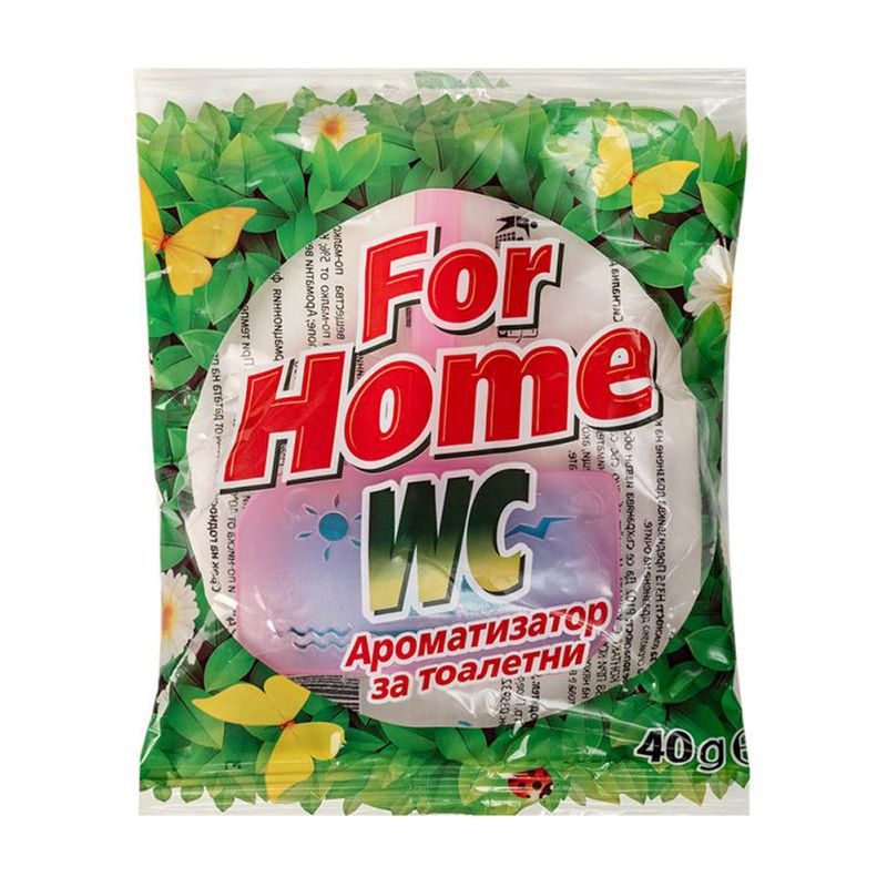 Tualetes bloks For Home, 40 g, dažādi veidi