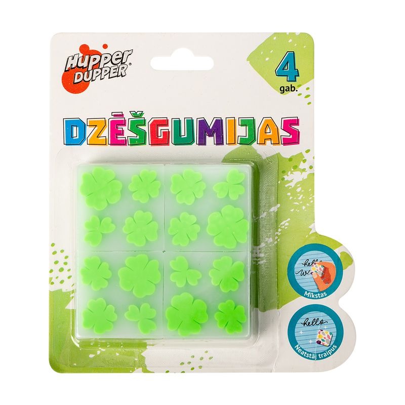 Dzēšgumijas, 4 gab.