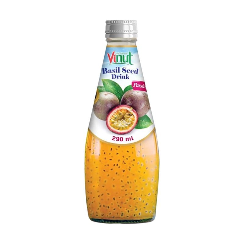 VINUT BAZILIKA SĒKLU DZĒRIENS PASIFLORAS AUGĻU, 290 ml