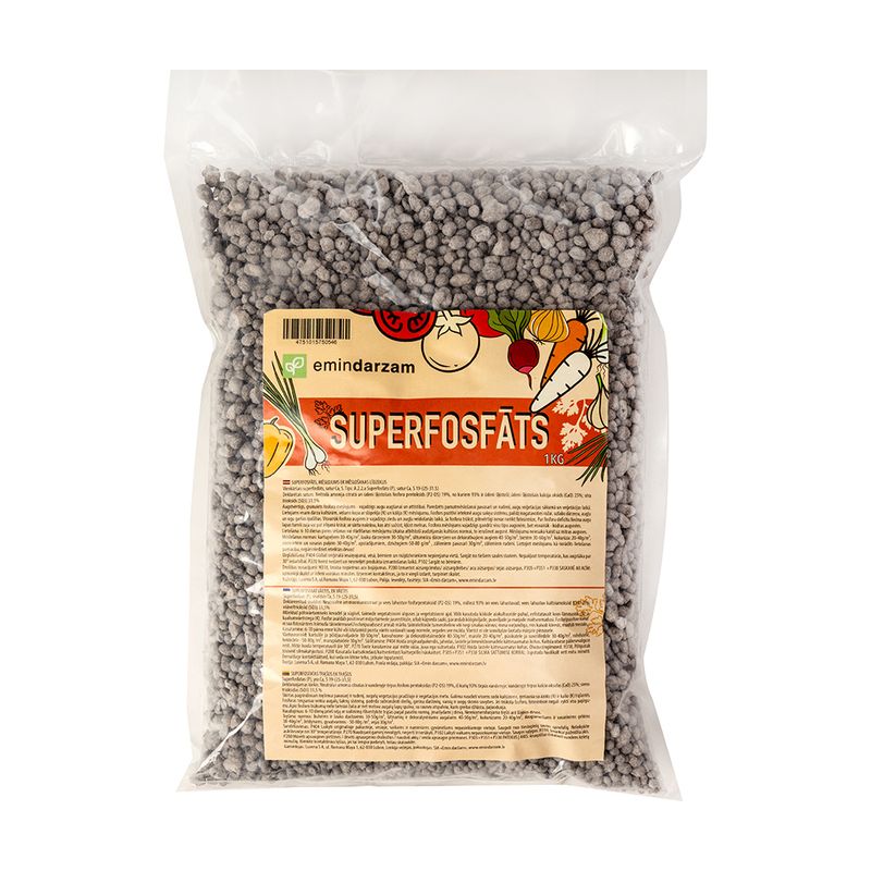Mēslojums Superfosfāts, 1 kg