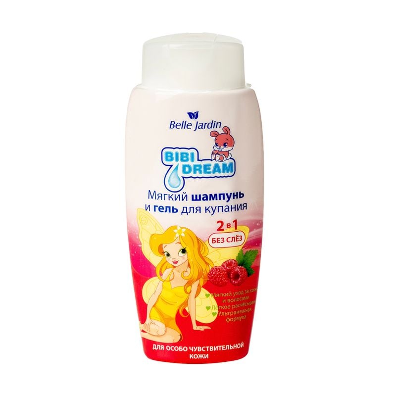 Bērnu šampūns un dušas želeja, Bibi Dream, 300 ml, dažādi veidi
