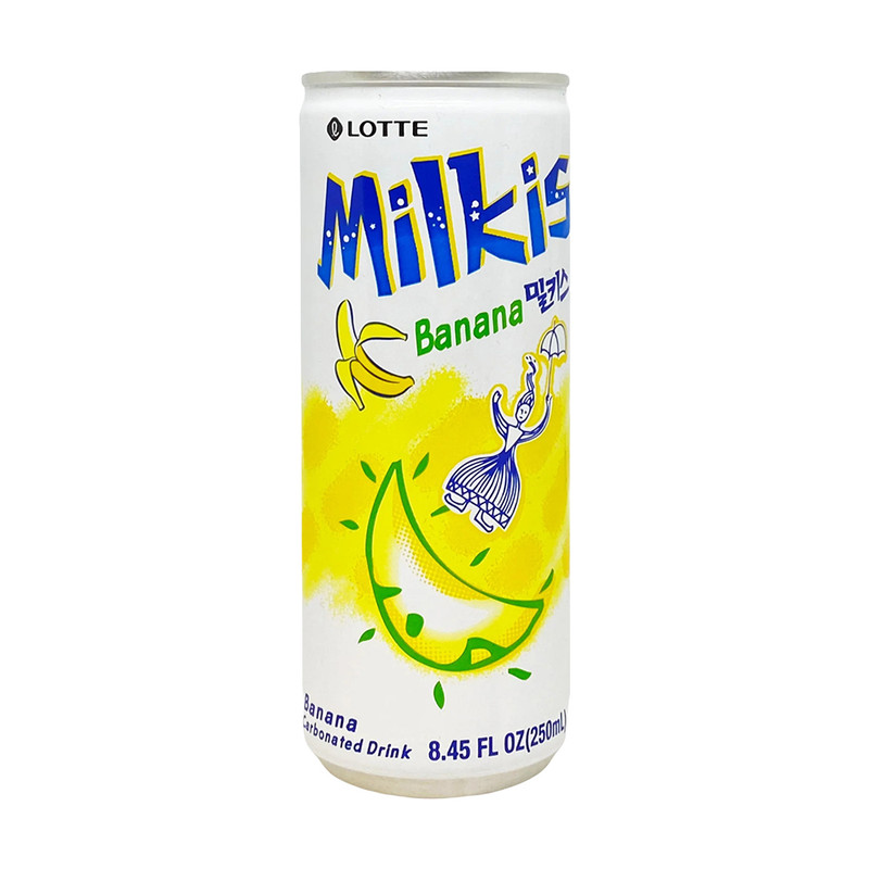 Gāzēts dzēriens Lotte Milkis, dažādas garšas, 250 ml
