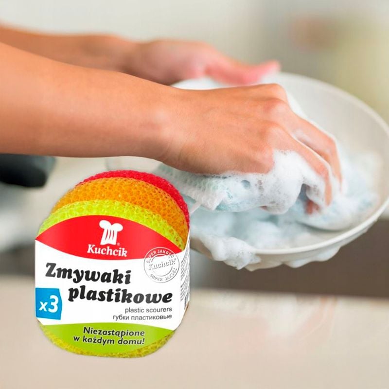 Plastmasas sūklis, 3 gab.