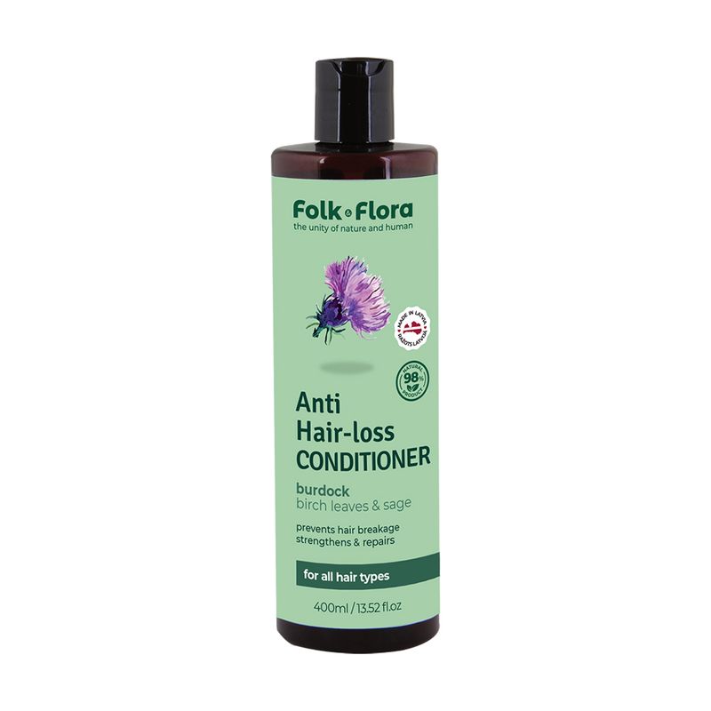 Matu kondicionieris Folk&Flora, 400 ml, dažādi veidi