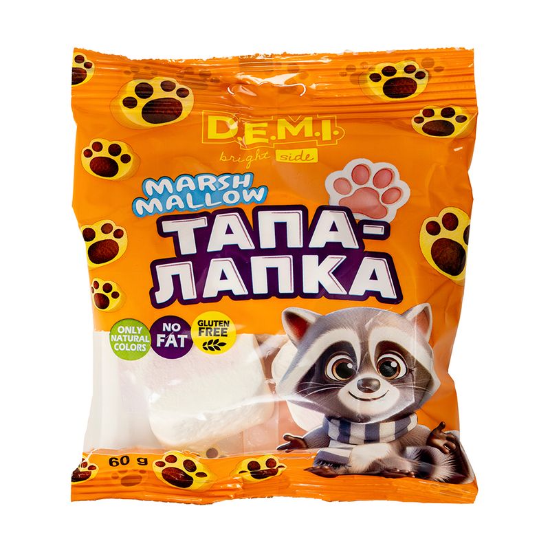 Zefīrs Demi Marshmallow Tapa Lapka, 60 g