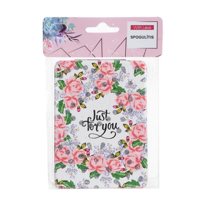 Kabatas spogulis, 8.5x6 cm