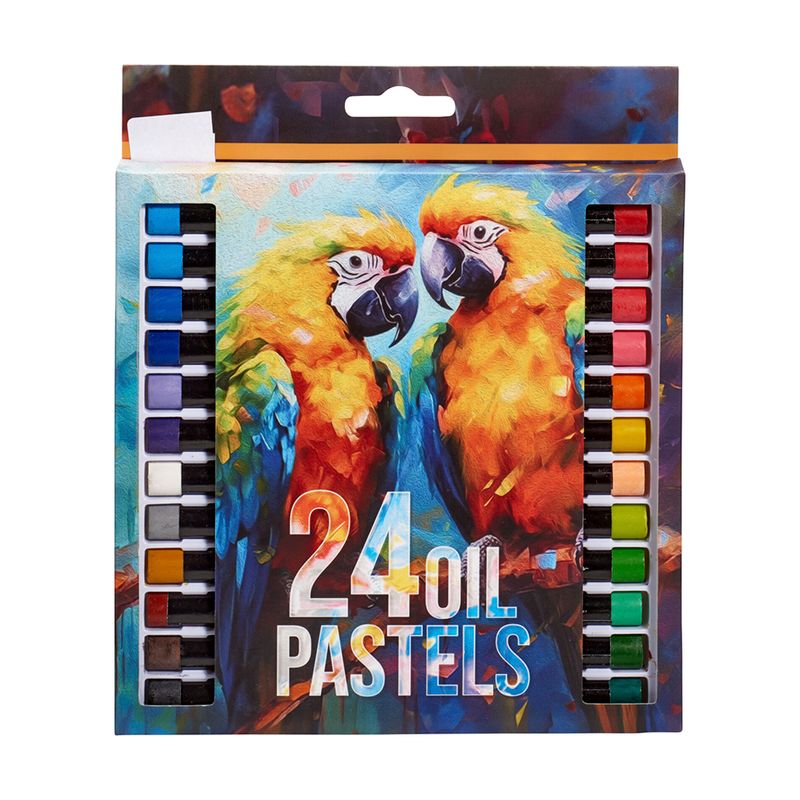 Eļļas krītiņi, 24 gab.