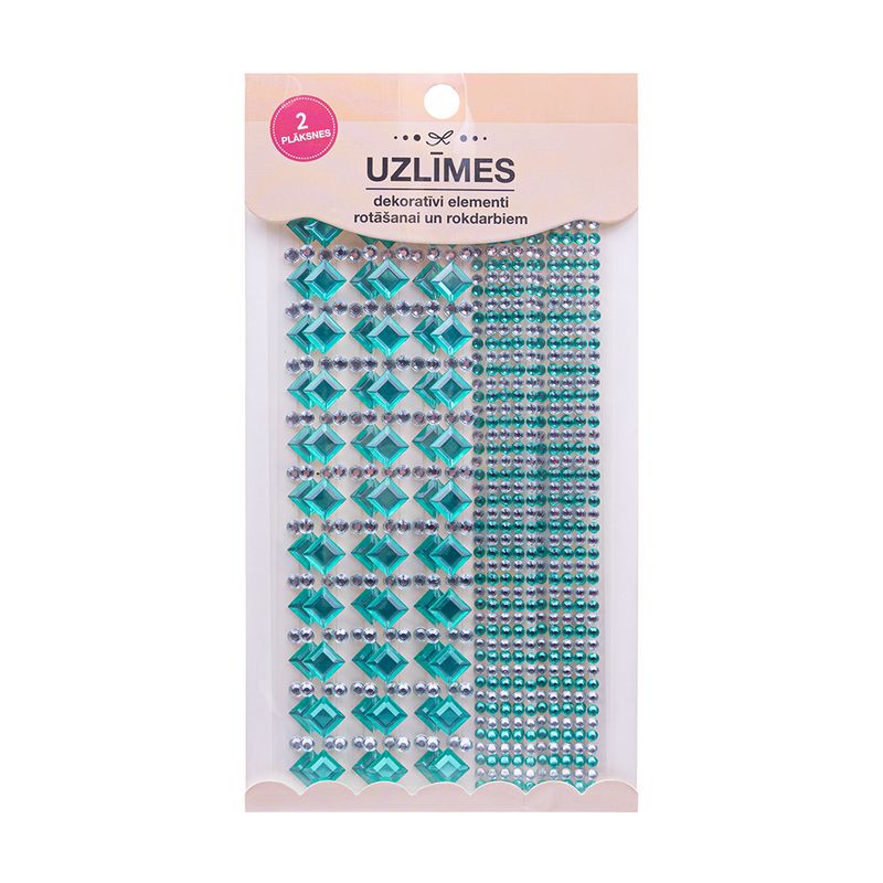 Dekoratīvo uzlīmju komplekts, 19х10 cm, dažādi veidi