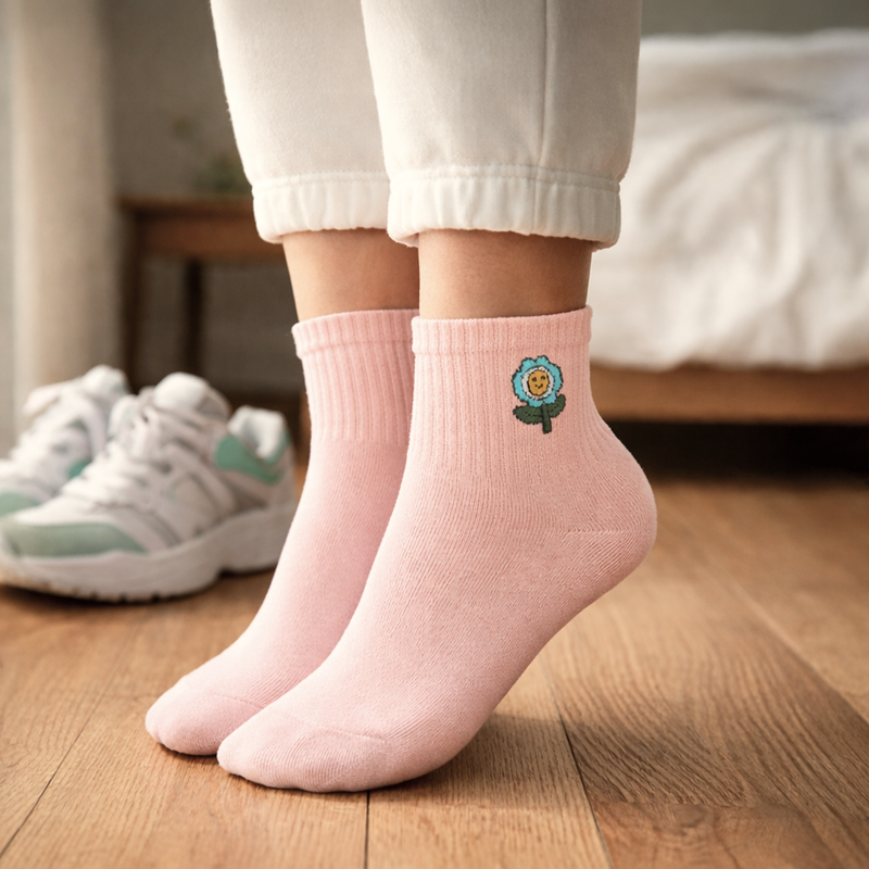 Pusaudžu sporta zeķes, dažādi veidi