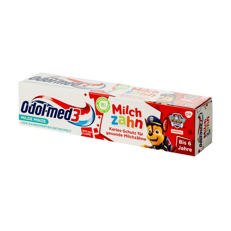 Bērnu zobu pasta Odol Med3 0-6 gadi, 50 ml