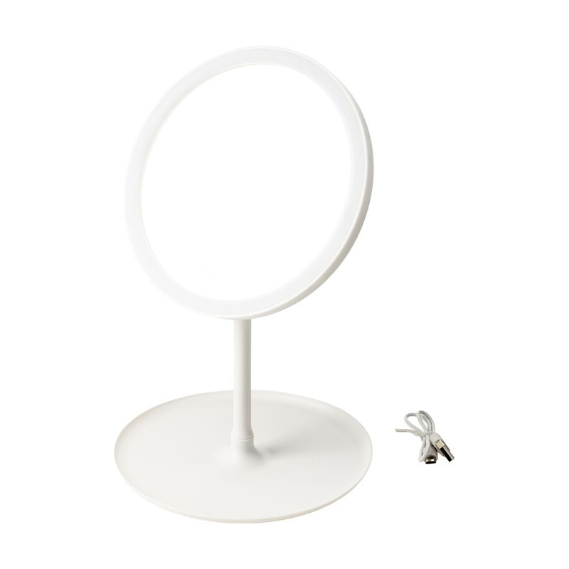 Galda spogulis ar apgaismojumu