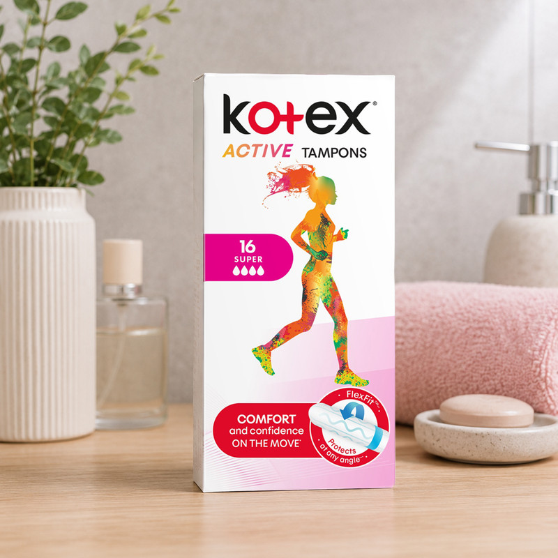 Tamponi Kotex Active Super, 16 gab.