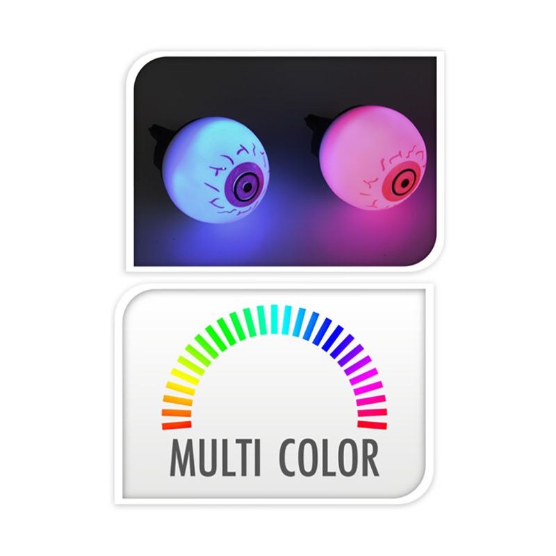LED Stikla acis Halloween