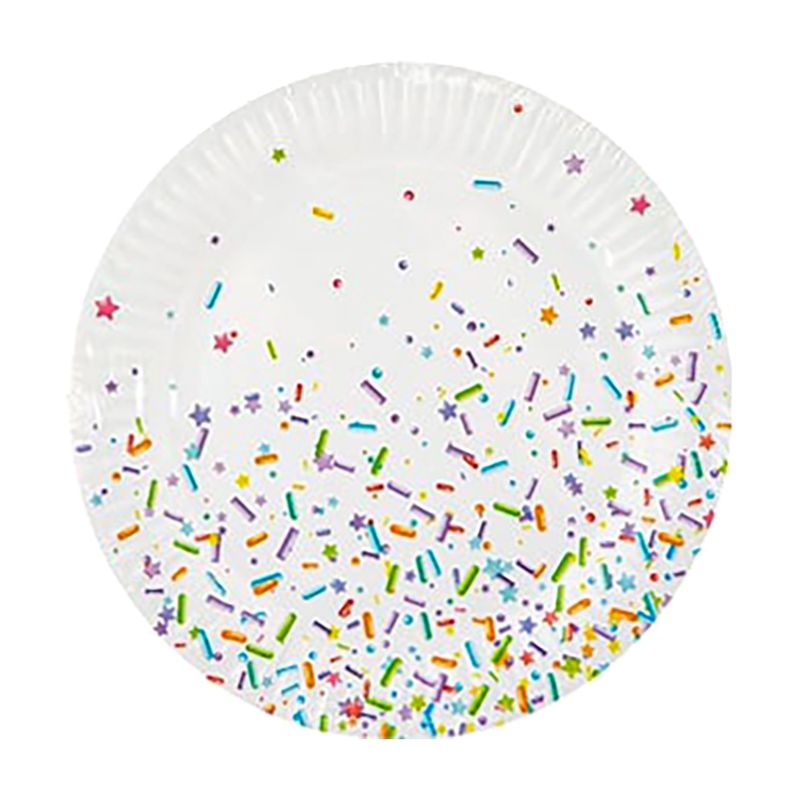 Papīra šķīvji Ø 18, 10 gab.