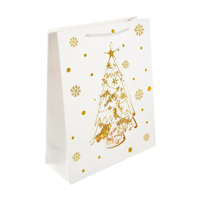 Ziemassvētku dāvanu maisiņš, 32x26x10 cm