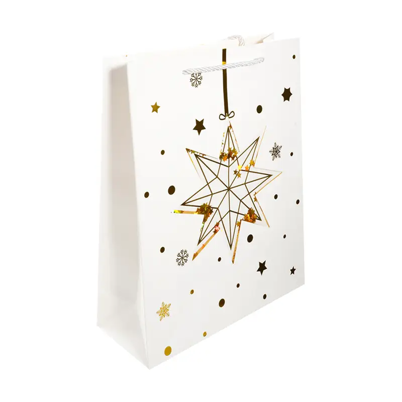 Ziemassvētku dāvanu maisiņš, 32x26x10 cm