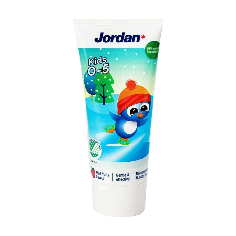Bērnu zobu pasta Jordan 0-5 gadi, 50 ml