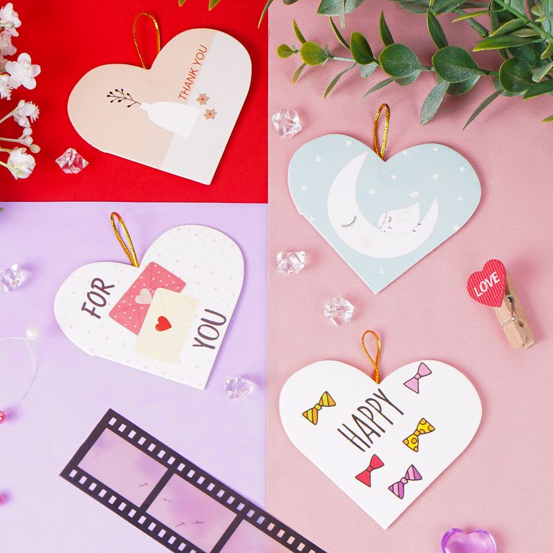 Apsveikuma kartiņa, 7x7.2 cm, dažādi veidi