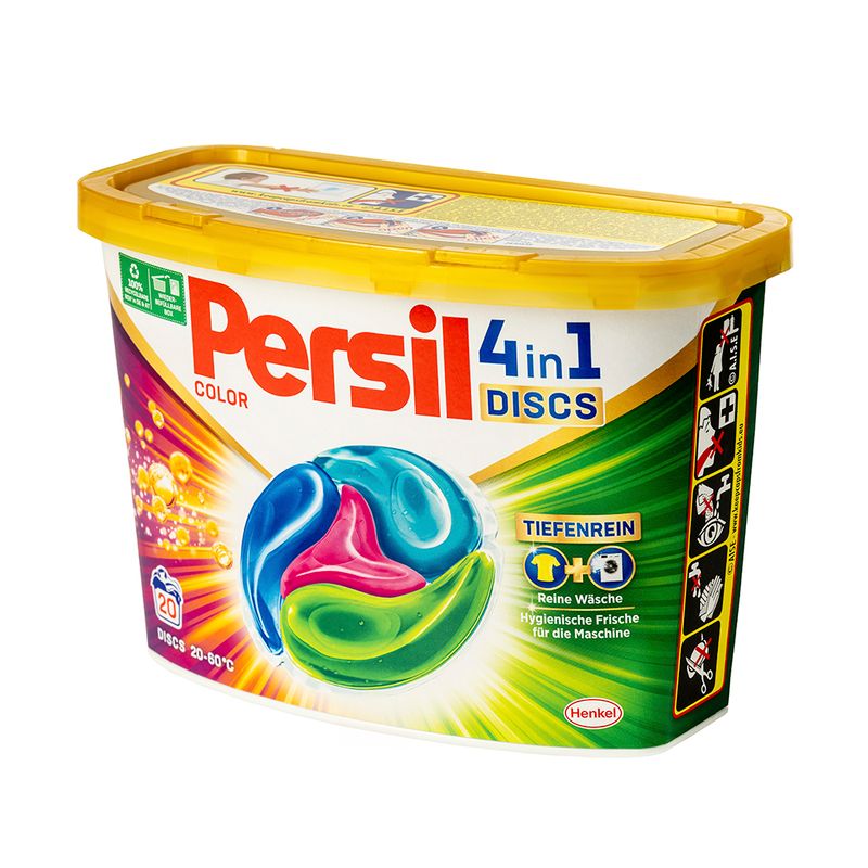 Veļas mazgājamās kapsulas Persil Color 4in1, 20 gab.