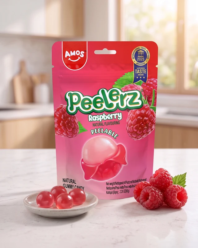 Želejas konfektes Amos Peelerz, dažādas garšas, 65 g