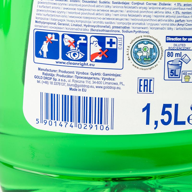 Universālais tīrīšanas līdzeklis Floor 1,5 l