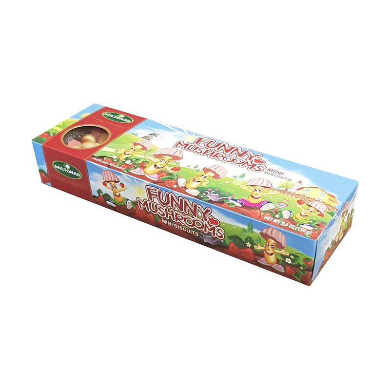 Cepumi SĒNES ar balto/zemeņu šokolādi, 150 g