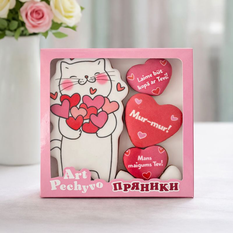 Prjaņiks 14 februaris 130 g Art "Dāvanu komplekts"