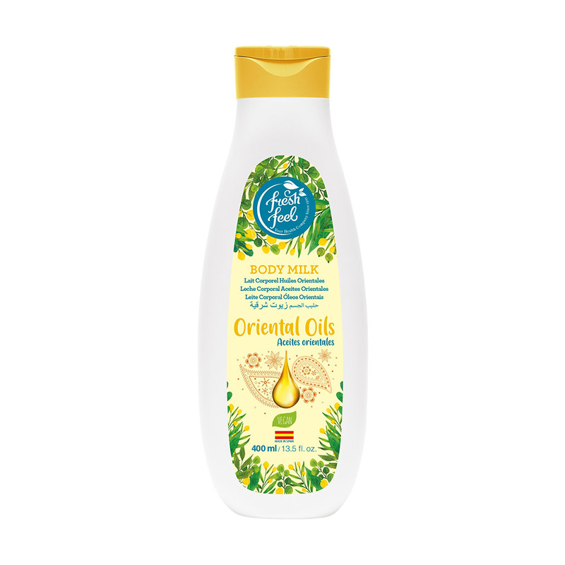 Ķermeņa pieniņš Fresh Feel, dažādi veidi, 400 ml