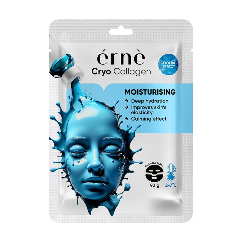 Kolagēna gēla maska Erne Cryo Collagen, dažādi veidi