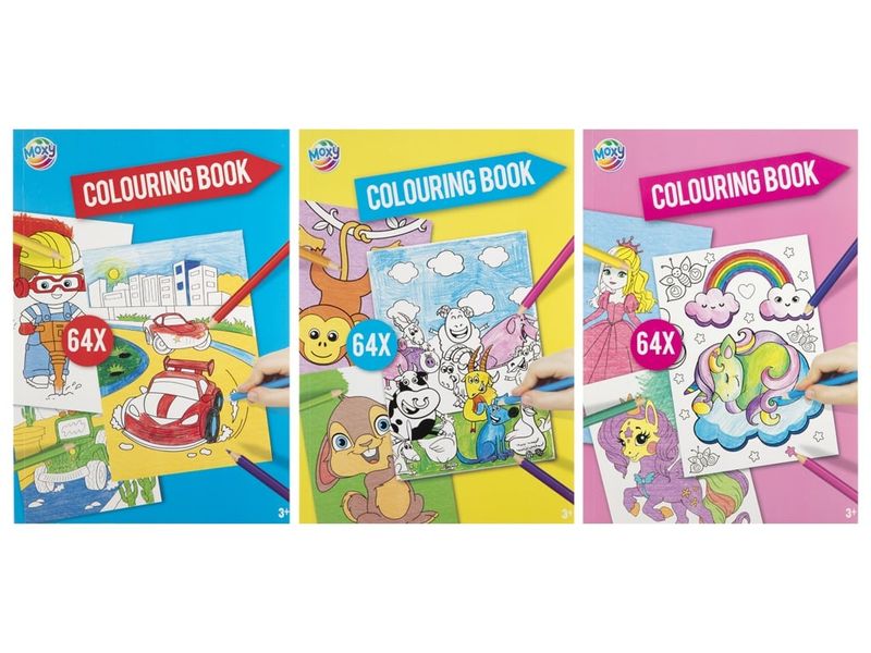 Krāsojama grāmata A4, 64 lapas