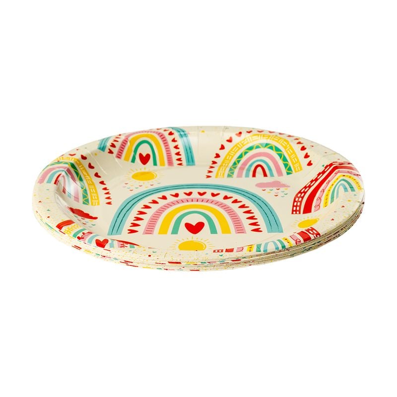 Papīra šķīvji ballītēm, 10 gab.