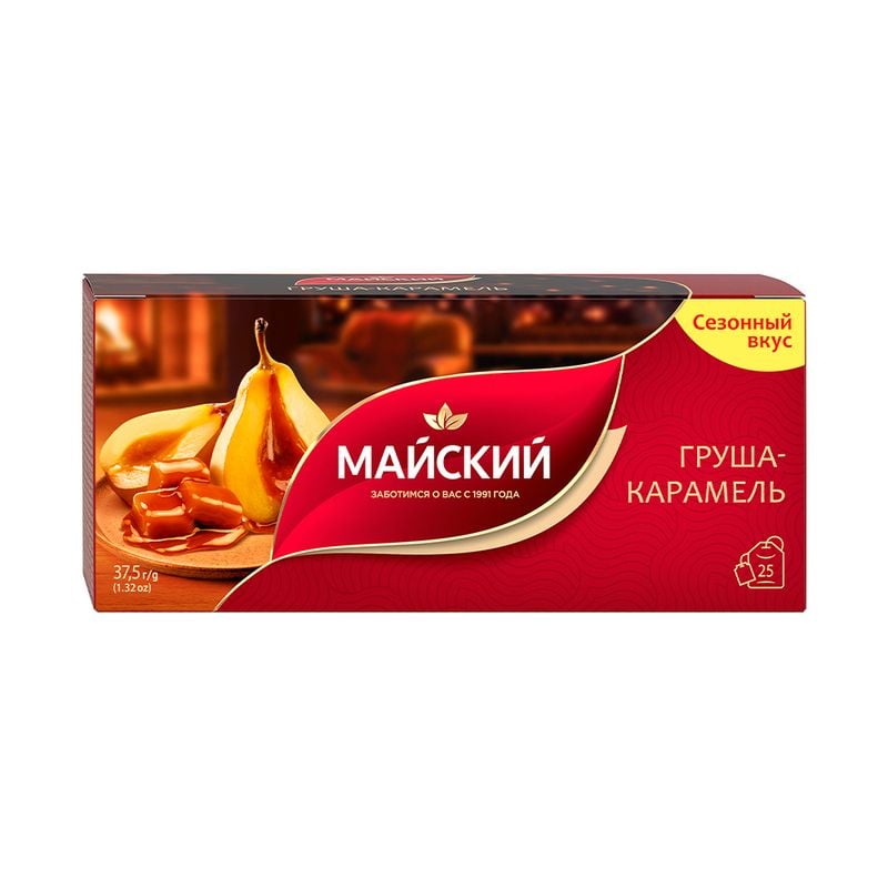 Tēja MAJSKIJ paciņās, 25 x 1.5 g
