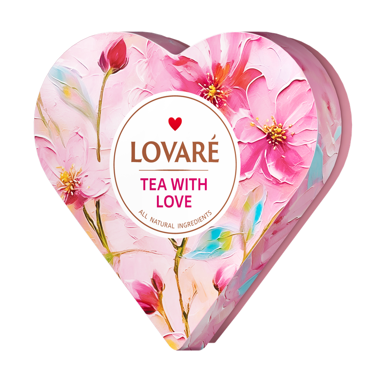 Tējas komplekts TEA WITH LOVE, 34 gab.