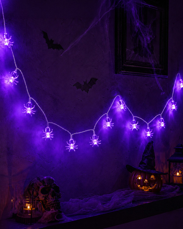 LED virtene Zirneklis,1,5m